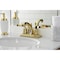 Kingston Brass KB4642EFL 4-Inch Centerset Bathroom Faucet with Retail Pop-Up, Polished Brass KB4642EFL - alternate 4